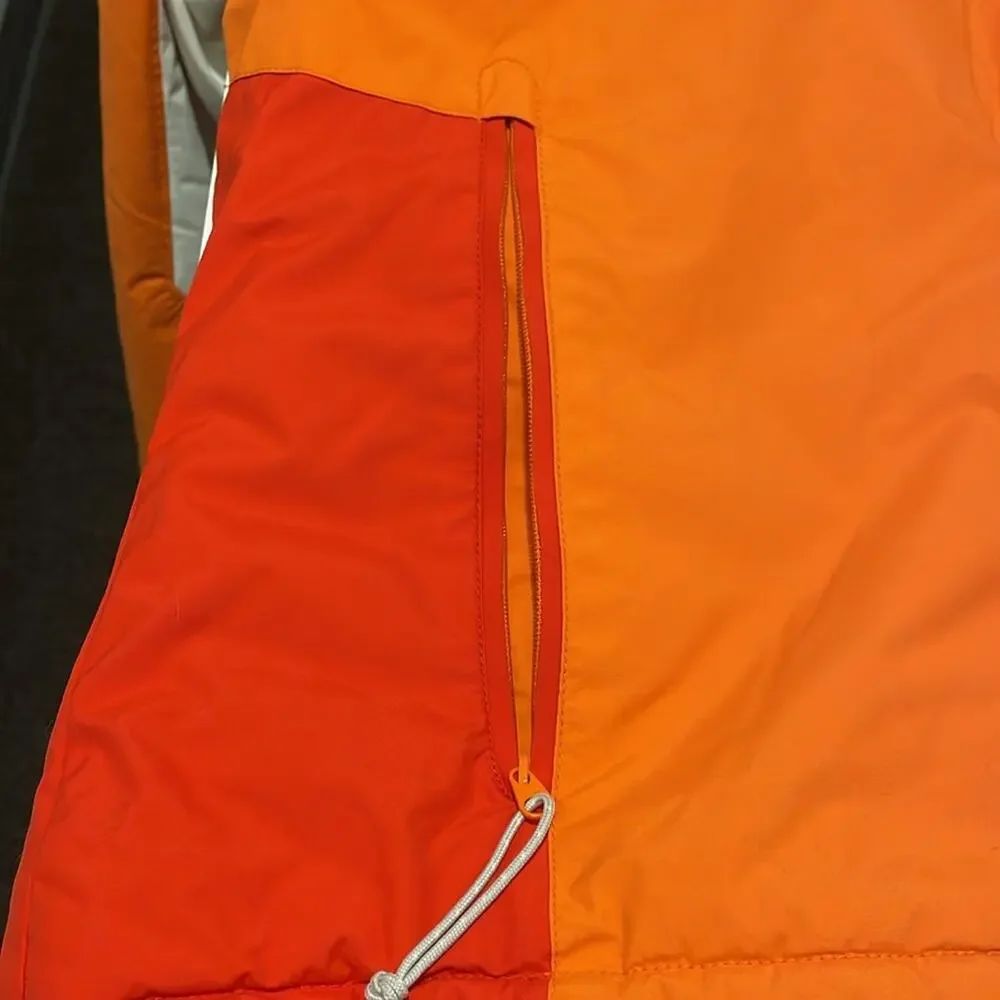 Columbia Brand Omni Shield Windbreaker Rain Jacket Women's Large Orange